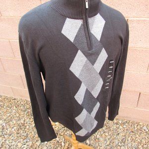 NWT Men's Alfani sweater-Black - Size Large  Lot1B
